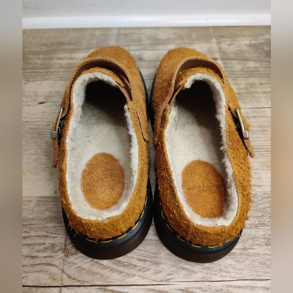 Dr. Martens Suede Slingback Mules - Picture 3 of 7
